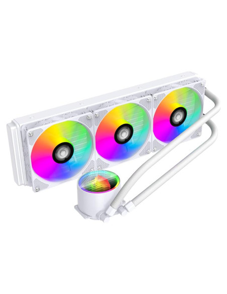 Enfriador de CPU Líquido Jungle Leopard TK1 360mm ARGB Blanco Enfriador de CPU Líquido Jungle Leopard TK1 360mm ARGB Blanco