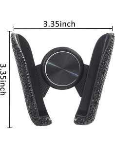 Soporte de Teléfono Brillante SUNCARACCL Universal Ajustable 360 2