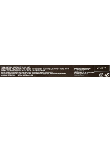 Eyeliner Líquido NYX Professional Makeup Un Poco Atrevido 0.85g
