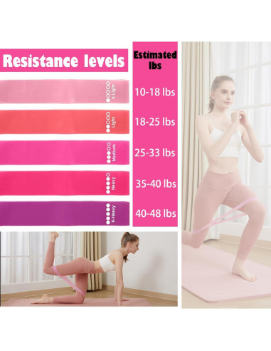 Conjunto de Pilates 17 Piezas SAMTKA con Anillo y Pelota