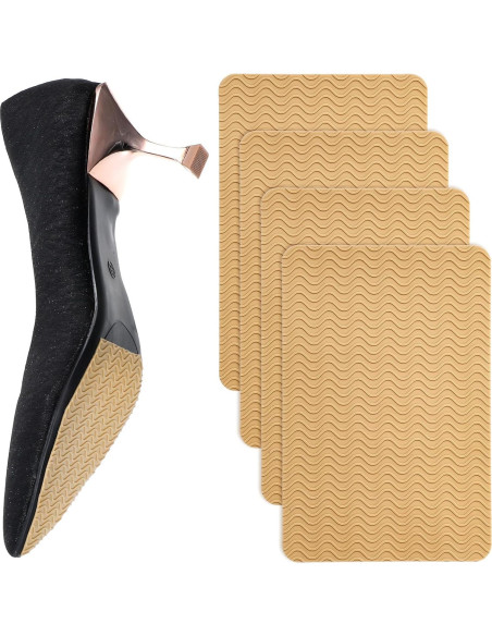4 Protectores de Suela Antideslizantes Kifmurase para Tacones 4 Protectores de Suela Antideslizantes Kifmurase para Tacones