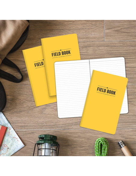 Cuaderno de Campo Elan Publishing 4 Pack Rayado 12.7x20.3cm Cuaderno de Campo Elan Publishing 4 Pack Rayado 12.7x20.3cm