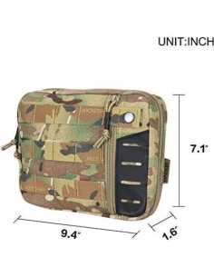 Bolsa Administrativa Molle Táctica EDC EXCELENTE ELITE SPANKER 2