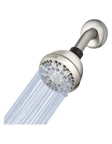 Cabezal de Ducha Waterpik XAS-619E Níquel Cepillado 6 Modos