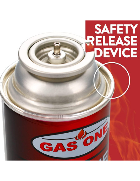Paquete de 4 Latas de Combustible Butano GasOne 227g Paquete de 4 Latas de Combustible Butano GasOne 227g