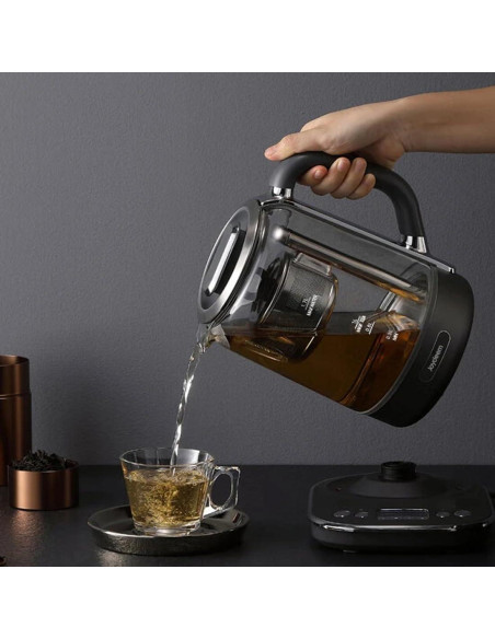 Hervidor de Té Joydeem 1.7L Eléctrico con Infusor Automático Hervidor de Té Joydeem 1.7L Eléctrico con Infusor Automático
