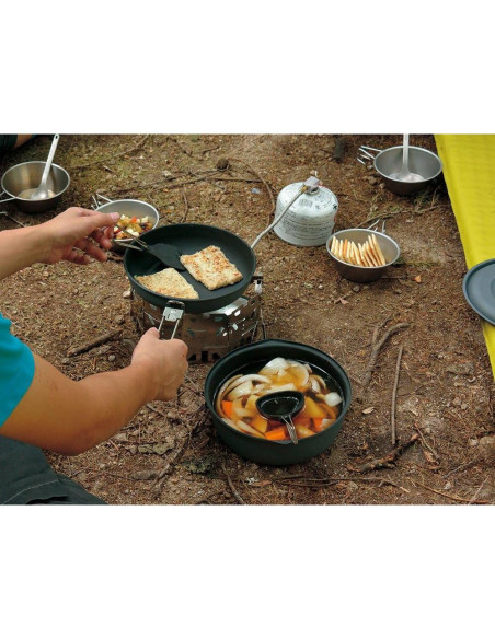 Juego de cocina Snow Peak 1500 aluminio anodizado 1.89L Juego de cocina Snow Peak 1500 aluminio anodizado 1.89L