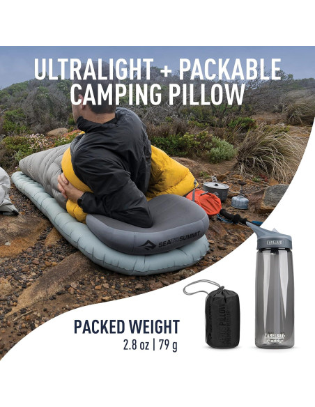 Saco de Dormir Sea to Summit Spark + Almohada Aeros Premium Saco de Dormir Sea to Summit Spark + Almohada Aeros Premium