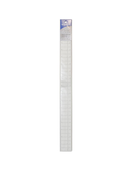Regla de Cuadrícula Westcott 46.99 cm con Bisel de Metal Regla de Cuadrícula Westcott 46.99 cm con Bisel de Metal