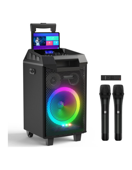 Máquina de Karaoke VeGue VS-0866 con Altavoces Bluetooth 20.32 cm Máquina de Karaoke VeGue VS-0866 con Altavoces Bluetooth 20.32 cm