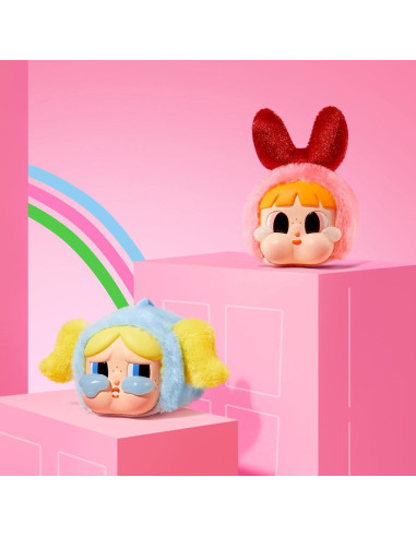 Figura Coleccionable POP MART Crybaby Powerpuff 14 cm Caja Sorpresa