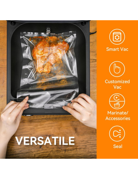 Sellador al Vacío Wevac 10 cm Semi-Automático para Alimentos Sellador al Vacío Wevac 10 cm Semi-Automático para Alimentos