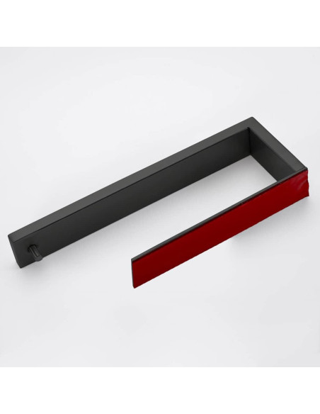 Soporte de Toalla Autoadhesivo Hallyware Acero Inoxidable Negro Mate Soporte de Toalla Autoadhesivo Hallyware Acero Inoxidable Negro Mate