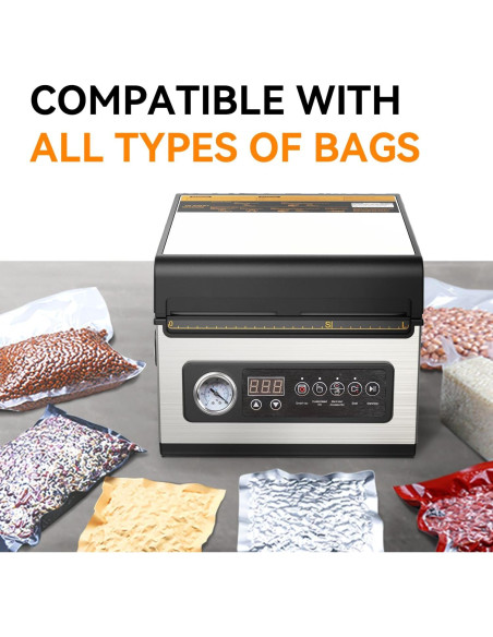 Sellador al Vacío Wevac 10 cm Semi-Automático para Alimentos Sellador al Vacío Wevac 10 cm Semi-Automático para Alimentos