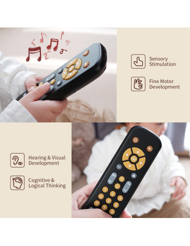 Control Remoto de Televisión para Bebés Nueplay Negro