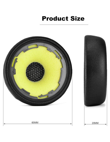 Almohadillas de Repuesto Jabra Evolve 75 75+ 75 UC 75MS Almohadillas de Repuesto Jabra Evolve 75 75+ 75 UC 75MS