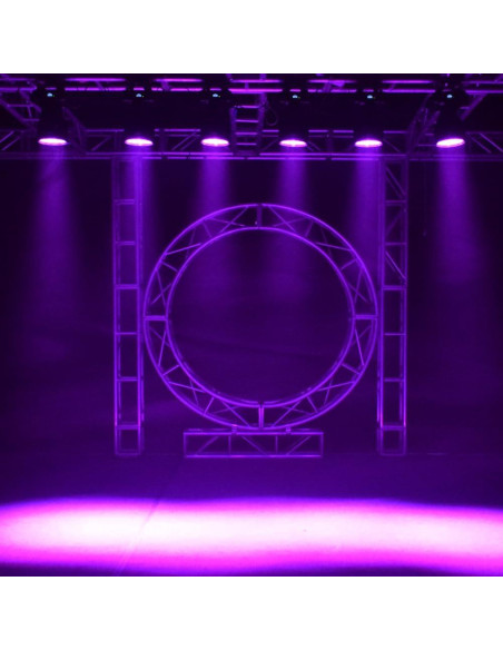 Cabeza Móvil LED 19x15W RGBW Zoom Hong Yi Efecto Profesional Cabeza Móvil LED 19x15W RGBW Zoom Hong Yi Efecto Profesional