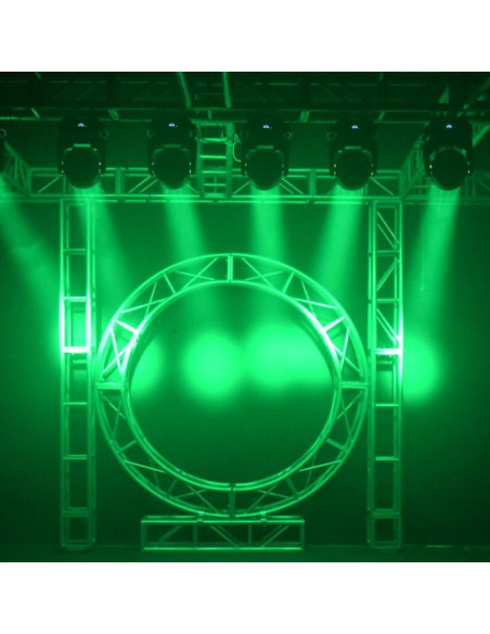 Cabeza Móvil LED 19x15W RGBW Zoom Hong Yi Efecto Profesional Cabeza Móvil LED 19x15W RGBW Zoom Hong Yi Efecto Profesional