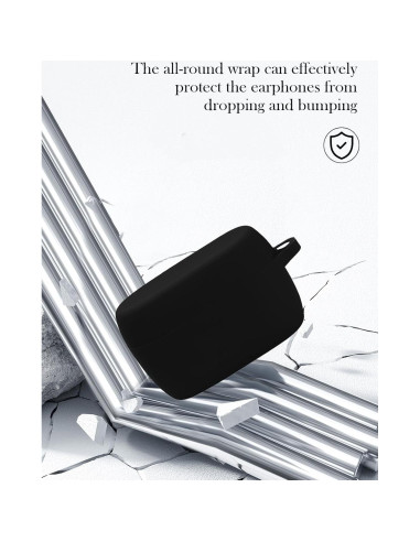 Funda Protectora Silicona BOVUGAC para Jabra Elite 4 Active