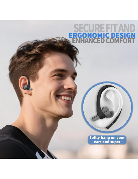 Ganchos Antideslizantes QINZAC para Galaxy Buds 3 Pro y 3, Negro Ganchos Antideslizantes QINZAC para Galaxy Buds 3 Pro y 3, Negro