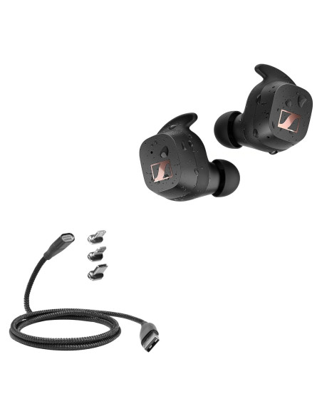 Cable MagnetoSnap BoxWave 100W USB-C/Micro para Sennheiser Cable MagnetoSnap BoxWave 100W USB-C/Micro para Sennheiser