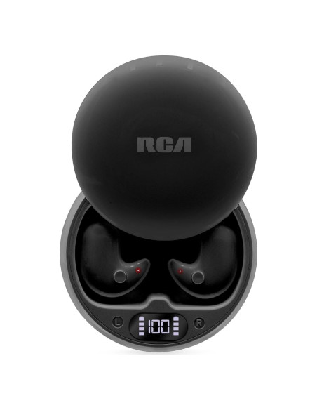 Auriculares Inalámbricos RCA Wave-80, 20H Batería, Audio Hi-Res Auriculares Inalámbricos RCA Wave-80, 20H Batería, Audio Hi-Res