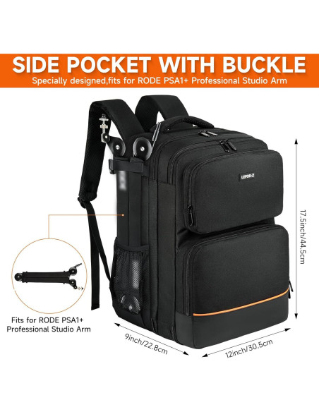 Funda de Viaje para Mezclador de Audio LEFOR-Z - 30.5x22.8x44.5 cm Funda de Viaje para Mezclador de Audio LEFOR-Z - 30.5x22.8x44.5 cm