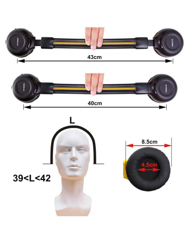 Auriculares Infrarrojos SIMOLIO para DVD de Coche - Niños