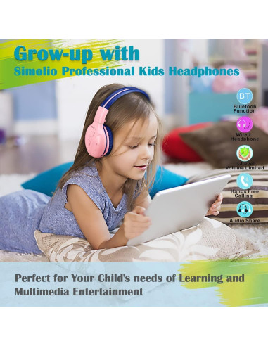 Auriculares Infrarrojos SIMOLIO para DVD de Coche - Niños