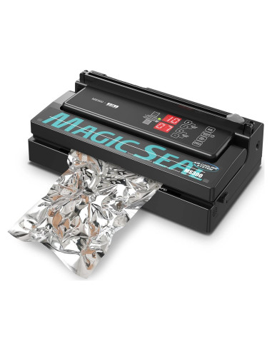 Sellador al Vacío MAGIC SEAL MS300 Doble Bomba 8mm