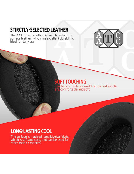 Almohadillas de Repuesto Krone Kalpasmos para Auriculares - Gel Refrigerante Almohadillas de Repuesto Krone Kalpasmos para Auriculares - Gel Refrigerante