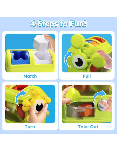 Juguete de Aprendizaje Montessori ZW Creations - Clasificación de Formas