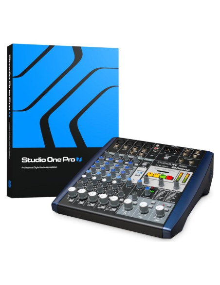Mezclador Analógico PreSonus StudioLive AR8c 8 Canales USB-C Mezclador Analógico PreSonus StudioLive AR8c 8 Canales USB-C