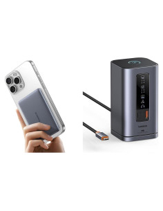 Baseus Estación de Acoplamiento 11 en 1 y Banco de Poder 5000mAh