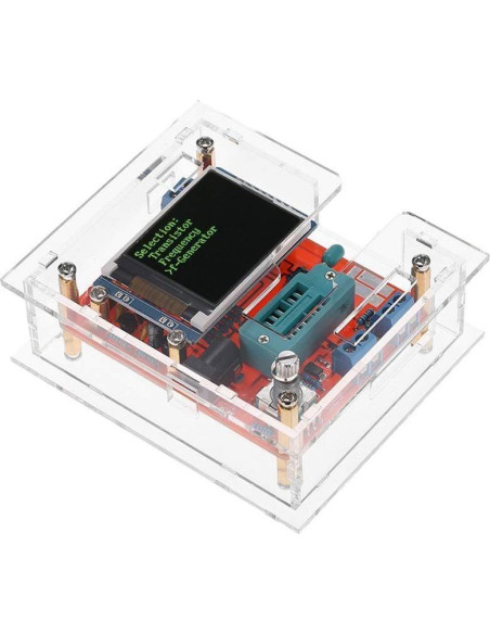 Probador de Transistores Treedix TRX2-0153 LCR y Voltímetro Probador de Transistores Treedix TRX2-0153 LCR y Voltímetro
