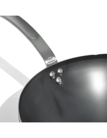 Wok Made In Acero al Carbono 31.75 cm Compatible Inducción Wok Made In Acero al Carbono 31.75 cm Compatible Inducción