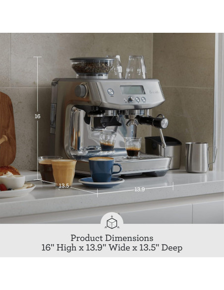 Máquina de Espresso Breville Barista Pro BES878BTR 8.84 kg Máquina de Espresso Breville Barista Pro BES878BTR 8.84 kg