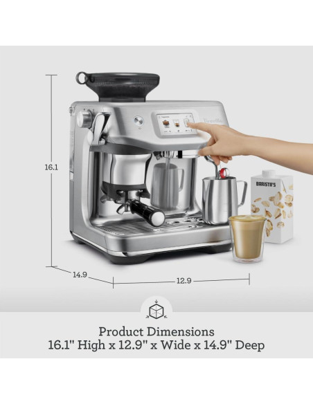 Máquina de Espresso Breville Barista Touch Impress BES881BSS Máquina de Espresso Breville Barista Touch Impress BES881BSS