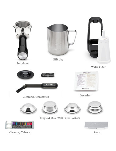 Máquina de Espresso Breville Barista Touch Impress BES881BSS