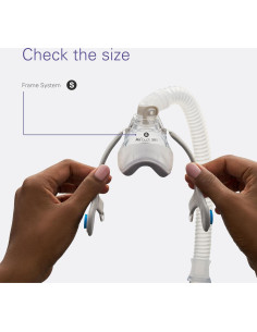 Máscara CPAP ResMed AirTouch N20 Pequeña con Almohadilla Nasal 2