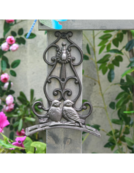 Soporte para Manguera de Jardín Sungmor - Hierro Fundido 44.45x30.48cm Soporte para Manguera de Jardín Sungmor - Hierro Fundido 44.45x30.48cm