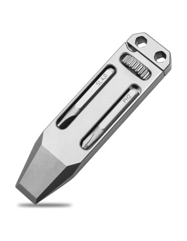 Barra de Palanca Multitool Autuveen de Titanio EDC 72mm