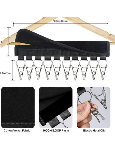 Soporte para Gorras de Béisbol Binboov 2 Pcs Clips Acero Inoxidable Soporte para Gorras de Béisbol Binboov 2 Pcs Clips Acero Inoxidable