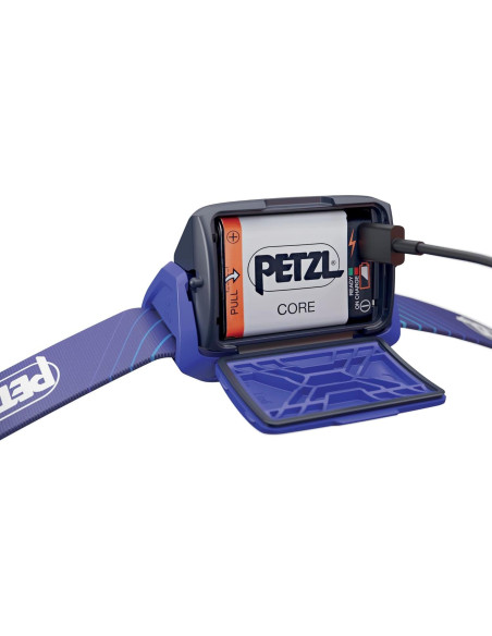 Linterna Frontal PETZL Tikka CORE 450 Lúmenes Recargable Azul Linterna Frontal PETZL Tikka CORE 450 Lúmenes Recargable Azul