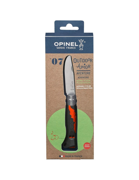Cuchillo Plegable Opinel Outdoor Junior No. 07 con Silbato Cuchillo Plegable Opinel Outdoor Junior No. 07 con Silbato