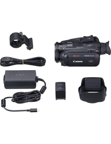 Cámara de video Canon VIXIA HF G70 4K UHD 20x Zoom óptico Cámara de video Canon VIXIA HF G70 4K UHD 20x Zoom óptico