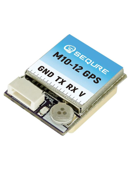 Módulo GPS Mini SEQURE M10-12 Antena Cerámica 10Hz para Drones Módulo GPS Mini SEQURE M10-12 Antena Cerámica 10Hz para Drones