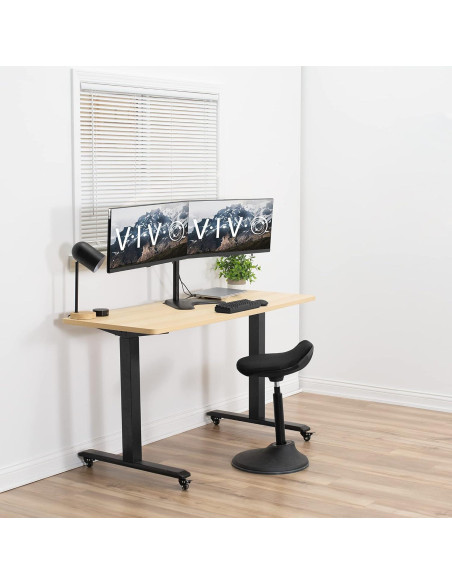 Soporte Doble para Monitor VIVO STAND-V102F 13-30" Ajustable Soporte Doble para Monitor VIVO STAND-V102F 13-30" Ajustable