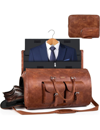 Bolsa de Ropa de Viaje ITIEZY 2 en 1 Duffle y Colgante
