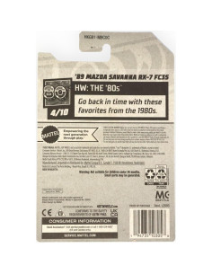 Hot Wheels Mazda Savanna RX-7 FC3S 1:64 Verde 2023 2